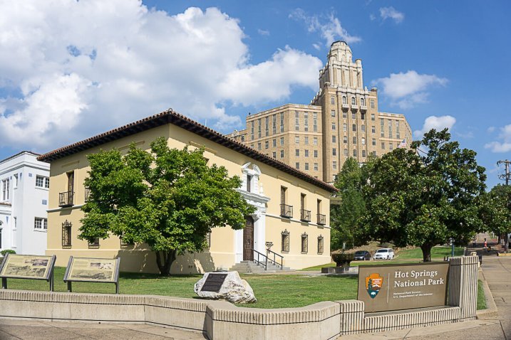 Image of Hot Springs National Park building