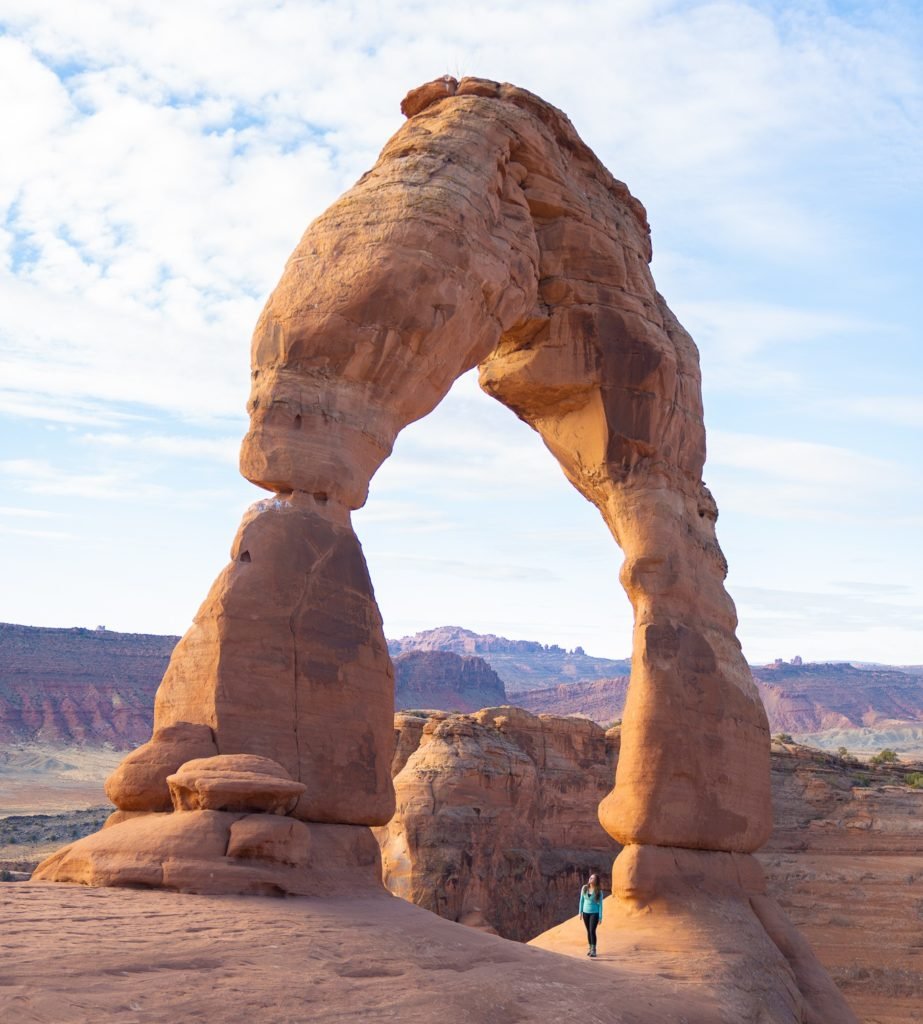 delicate arch in arches national park