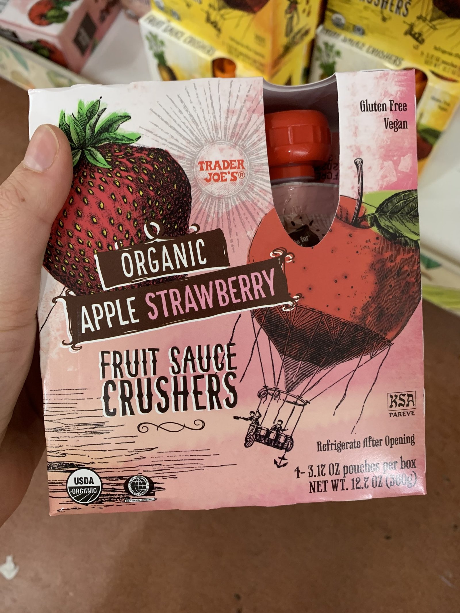 apple sauce from trader joes