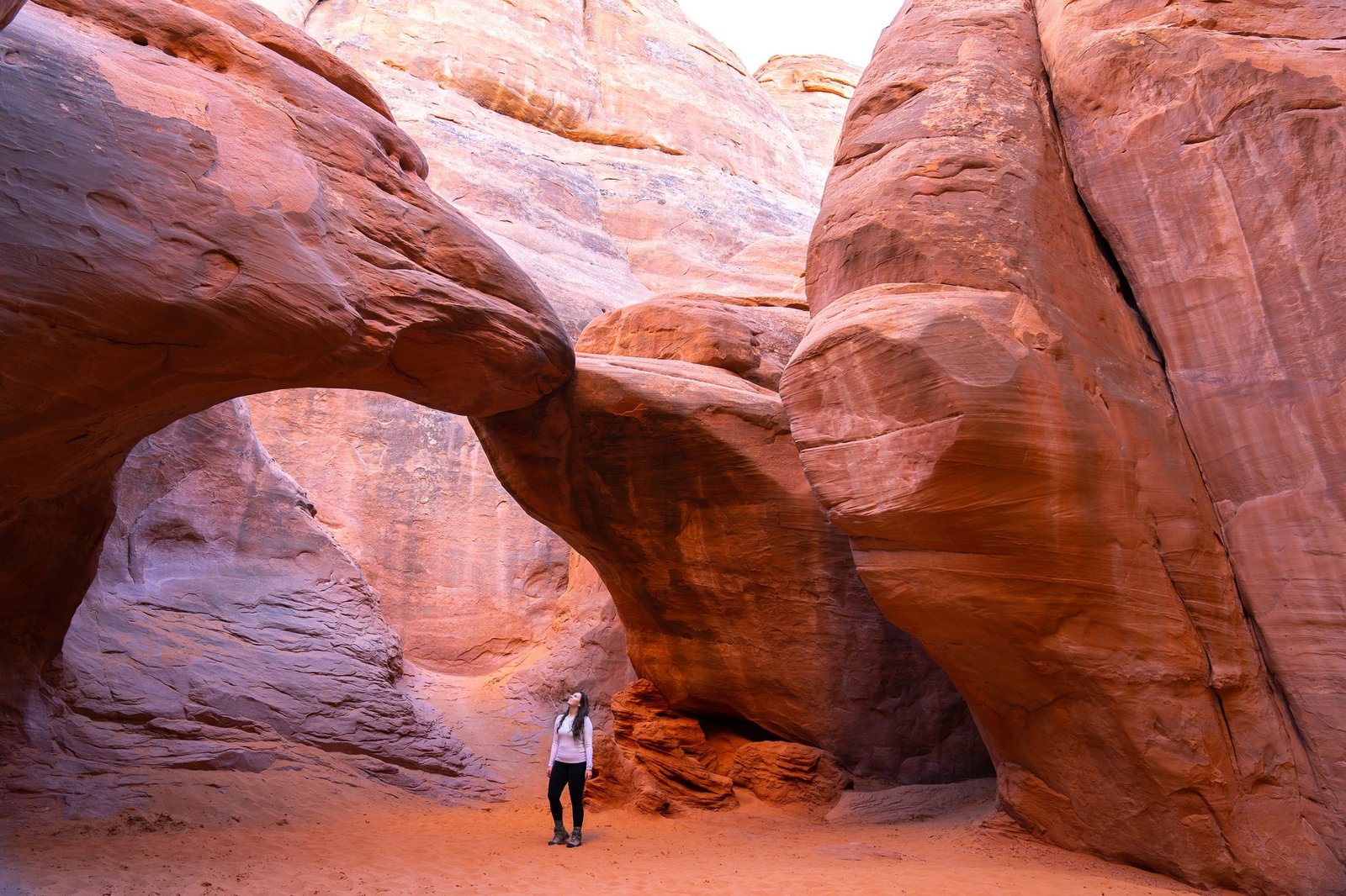 sand dune arches in arches national park